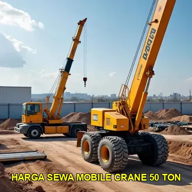 Harga Sewa Mobile Crane 50 Ton untuk Proyek Jangka Pendek